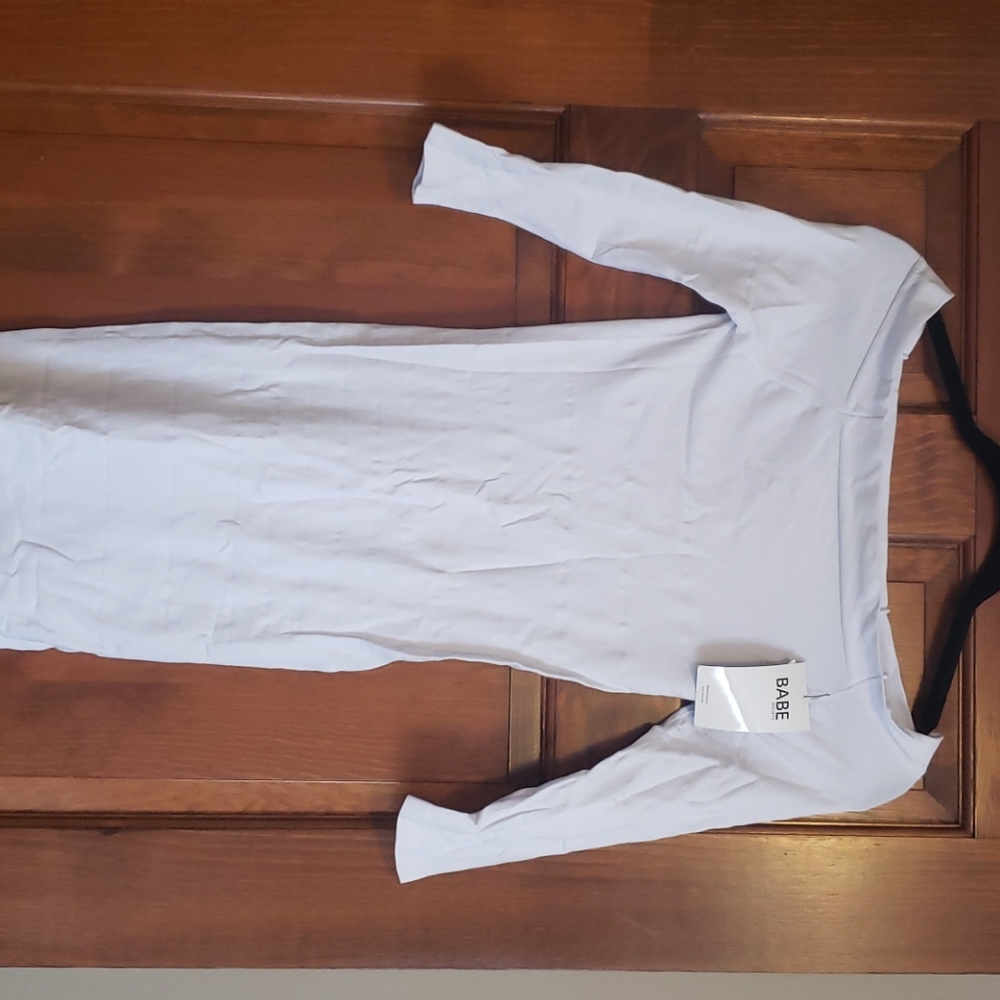 White Spandex Dress